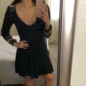 AEO boho shift dress